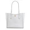 Borsa a Spalla Michael Kors Leida Bianco 34 x 29 x 12 cm