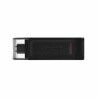 Memoria USB Kingston DT70/128GB usb c Nero 128 GB
