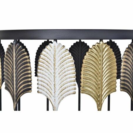 Set di 2 Tavolini DKD Home Decor Nero Multicolore 46 x 46 x 61 cm