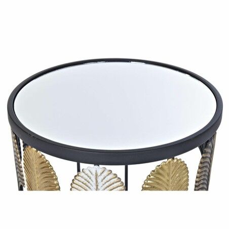 Set di 2 Tavolini DKD Home Decor Nero Multicolore 46 x 46 x 61 cm
