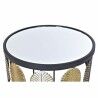 Set di 2 Tavolini DKD Home Decor Nero Multicolore 46 x 46 x 61 cm