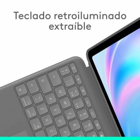 Custodia per Tablet Logitech 920-012614 Grigio Qwerty in Spagnolo