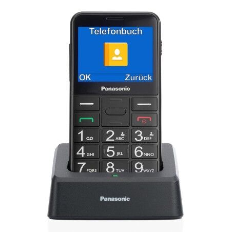 Telefono Cellulare Panasonic KX-TU155EXBN 2,4" Nero