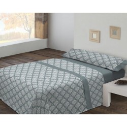 Set di Lenzuola Tejidos Reina Marlon Singolo Azzurro