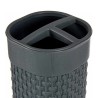 Set da Bagno Berilo Antracite Plastica