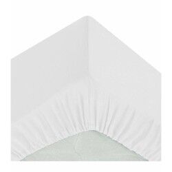 Lenzuolo con angoli aderenti Atmosphera Bianco 160 x 200 cm