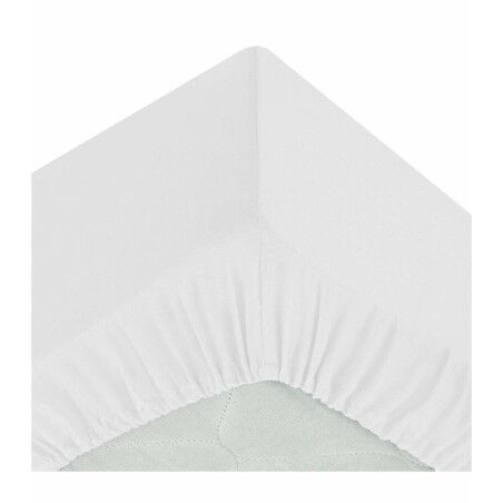 Lenzuolo con angoli aderenti Atmosphera Bianco 160 x 200 cm
