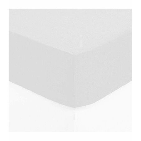 Lenzuolo con angoli aderenti Atmosphera Bianco 160 x 200 cm