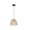 Lampadario Naturale Rattan Conica 25 x 21 x 25 cm (2 Unità)