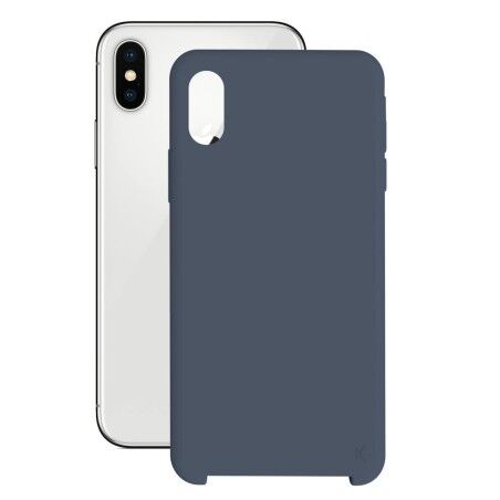 Custodia per Cellulare iPhone XS Max KSIX Soft Silicone