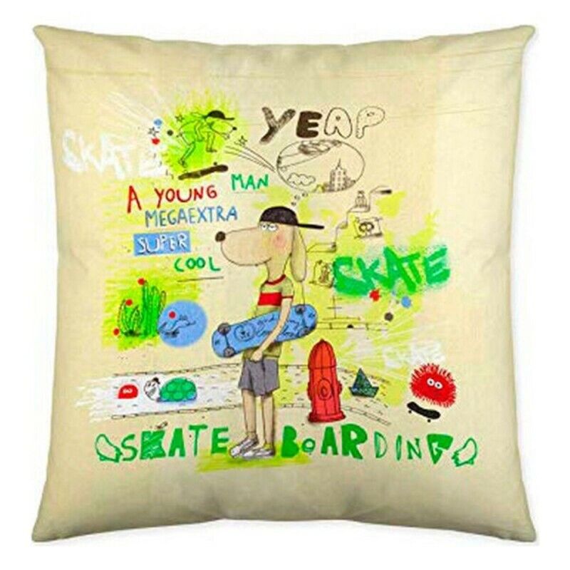 Fodera per cuscino Cool Kids Skate Boarding (50 x 50 cm) Fodera per cuscino Cool Kids Skate Boarding (50 x 50 cm)