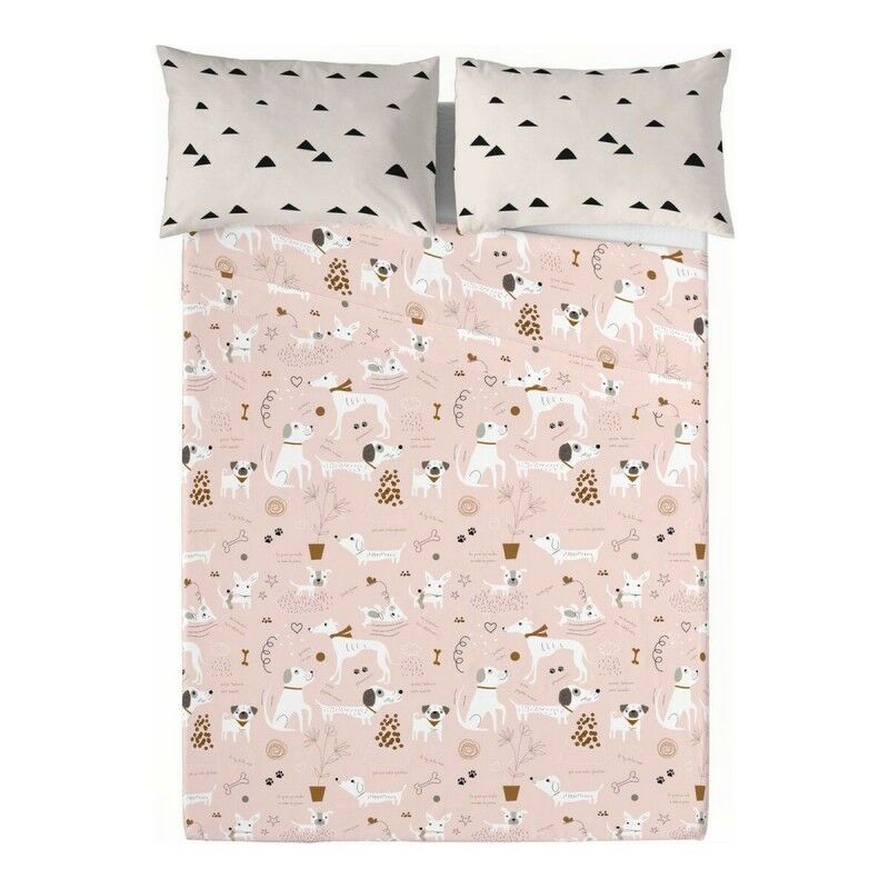 Set di Lenzuola Panzup Dog 4 Osimano 260 x 270 cm