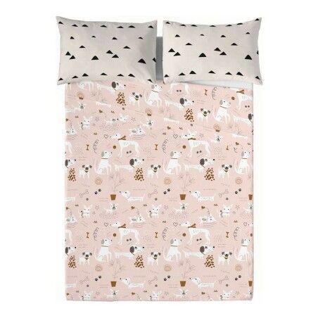 Set di Lenzuola Panzup Dog 4 Osimano 260 x 270 cm