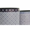 Cestino DKD Home Decor Azzurro Bianco Legno Tela Vintage
