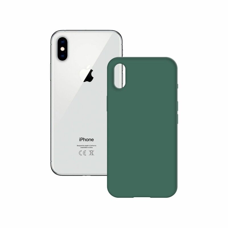 Custodia per Cellulare KSIX iPhone XS Max Verde Iphone XS MAX Custodia per Cellulare KSIX iPhone XS Max Verde Iphone XS MAX