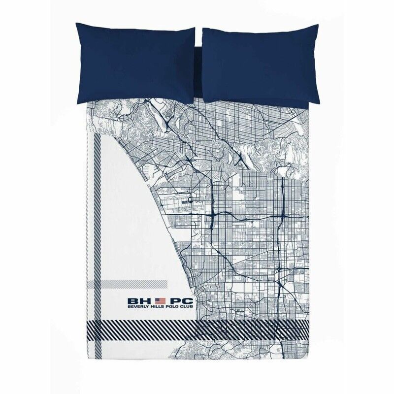 Set di Lenzuola Beverly Hills Polo Club Ryan Ala francese 210 x 270 cm