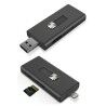 Lettore di Schede KSIX Micro SD Nero