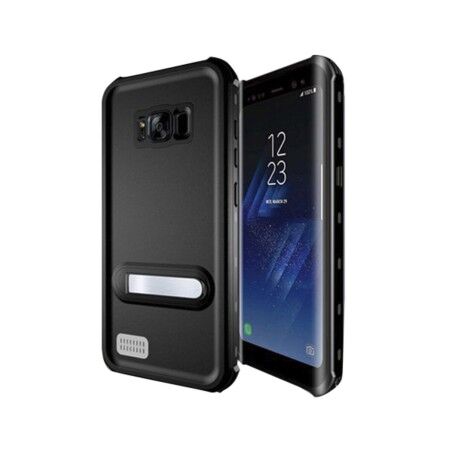 Custodia Subacquea Samsung Galaxy S8 KSIX Aqua Case Nero Trasparente
