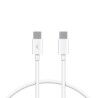 Cavo USB-C con USB-C KSIX BXCUC03SBL