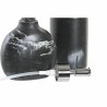 Set da Bagno DKD Home Decor Nero Resina Plastica 11 x 6 x 17 cm 2 Pezzi