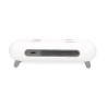 Sveglia con Caricabatterie Senza Fili KSIX Retro Bianco 10 W