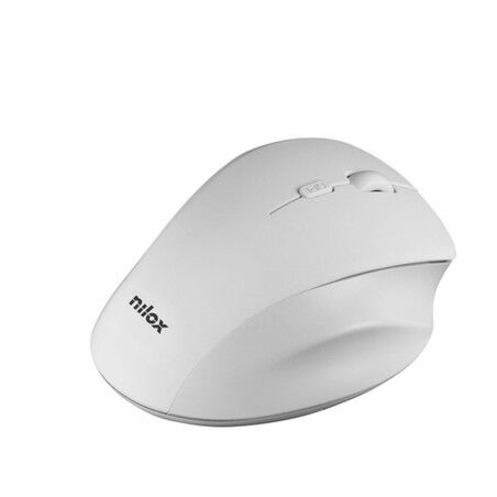 Mouse senza Fili Nilox ERGO 3200 DPI Bianco