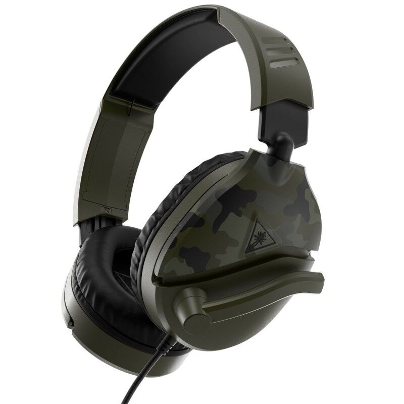 Auricolari Turtle Beach FORCE RECON 70 Nero Nero/Verde (1 Unità) Auricolari Turtle Beach FORCE RECON 70 Nero Nero/Verde (1 Unità)