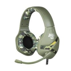 Auricolari con Microfono KONIX KX MY UNIV NEMESIS CAMO Nero Multicolore