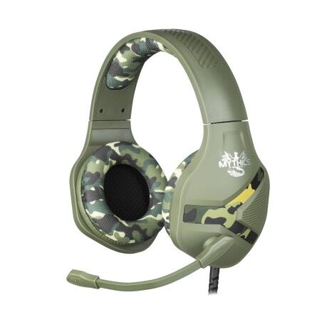 Auricolari con Microfono KONIX KX MY UNIV NEMESIS CAMO Nero Multicolore