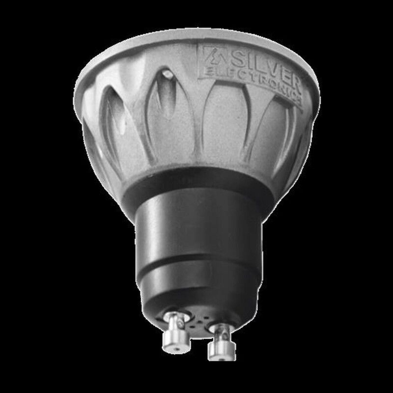Lampadina LED Silver Electronics GU10 8 W GU10 690 Lm (3000 K) (3000K) Lampadina LED Silver Electronics GU10 8 W GU10 690 Lm (3000 K) (3000K)