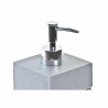 Dispenser di Sapone DKD Home Decor Grigio Argentato Resina polipropilene