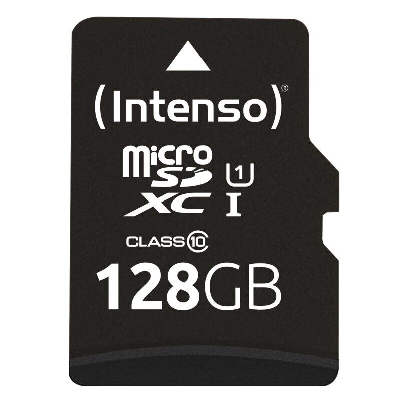 Scheda Di Memoria Micro SD con Adattatore INTENSO 128 GB Scheda Di Memoria Micro SD con Adattatore INTENSO 128 GB