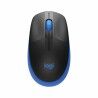 Mouse Ottico Wireless Logitech M190 1000 dpi Azzurro Nero/Blu
