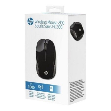 Mouse senza Fili HP Wireless Mouse 200 Nero