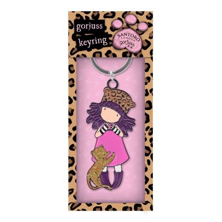 Portachiavi Gorjuss Purrrrrfect love 12 Pezzi