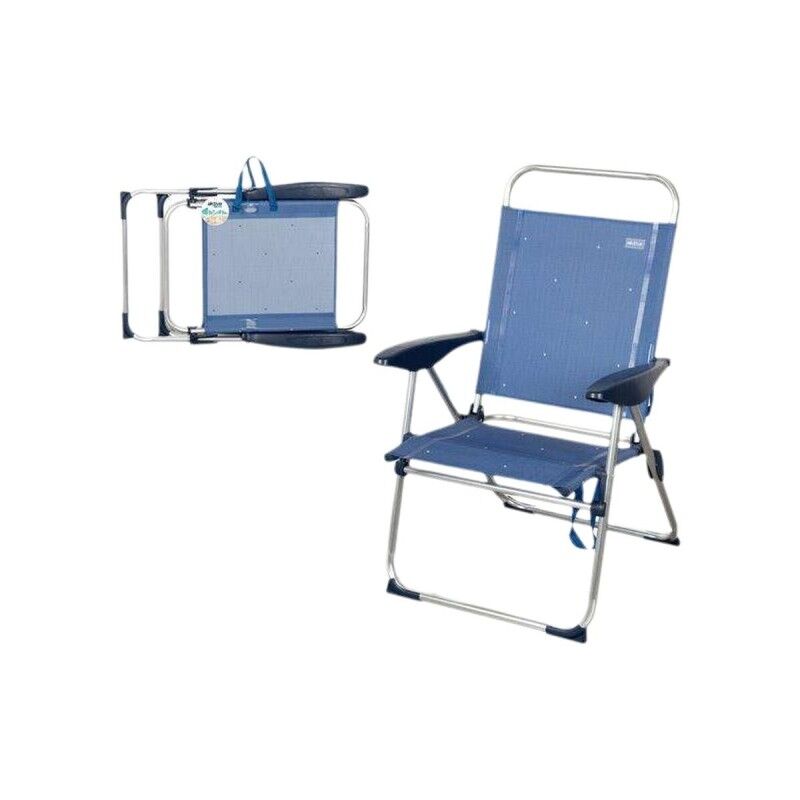 Sedia Pieghevole Aktive Azzurro 65 x 60 x 38 cm Sedia Pieghevole Aktive Azzurro 65 x 60 x 38 cm
