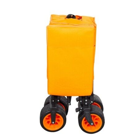 Carrello Multiuso Aktive Arancio 86 x 44 x 53 cm Pieghevole Spiaggia