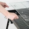 Barbecue a Carbone con Gambe Aktive 91 x 33 x 71 cm