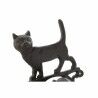 Cappa decorativa DKD Home Decor Marrone Marrone scuro Corda Ferro Gatto Cane 14 x 15 x 24 cm (2 Unità)