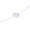 Lampada da Terra Home ESPRIT Azzurro Bianco Metallo 220 V 40 x 28 x 171 cm