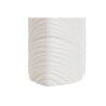 Vaso Home ESPRIT Bianco Gres Tropicale Foglia della pianta 33 x 10 x 70 cm