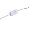 Lampada da tavolo Home ESPRIT Bianco Porcellana 50 W 220 V 40 x 40 x 65 cm
