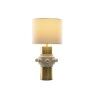 Lampada da tavolo Home ESPRIT Bianco Dorato 50 W 220 V
