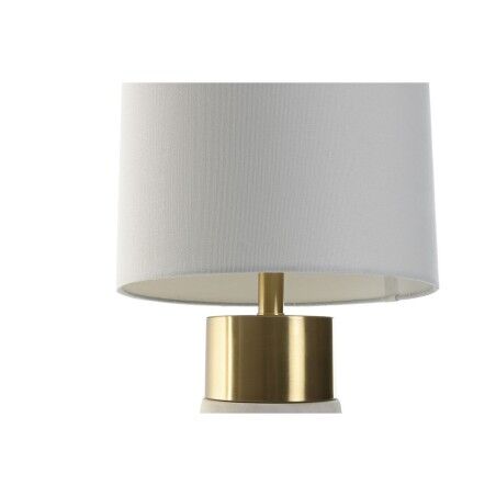 Lampada da tavolo Home ESPRIT Bianco Dorato 50 W 220 V