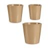Set di Vasi Ibergarden LINCE PQ - TOPO Beige Argilla (6 Unità)