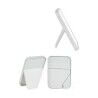 Specchio con Supporto Berilo 48727 Bianco Nero polipropilene 1,7 x 20 x 14 cm (12 Unità)