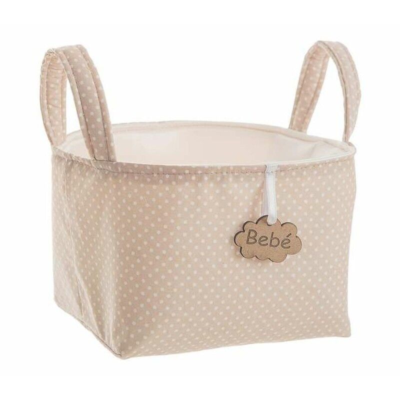Cestino Marrone Con manici 17 x 13,5 x 20 cm Cestino Marrone Con manici 17 x 13,5 x 20 cm