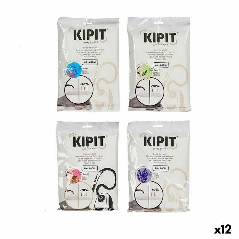 Sacchetti sottovuoto Kipit 54209 Trasparente Plastica 60 x 80 cm (12 Unità) Sacchetti sottovuoto Kipit 54209 Trasparente Plastica 60 x 80 cm (12 Unità)