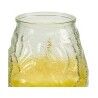 Candela Profumata Ibergarden CHWJ-9898MT Giallo Trasparente Vetro Paraffina Citronella 9 x 9,5 x 9 cm (6 Unità)