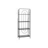 Scaffale Home ESPRIT Nero Metallo 60 x 27 x 160 cm